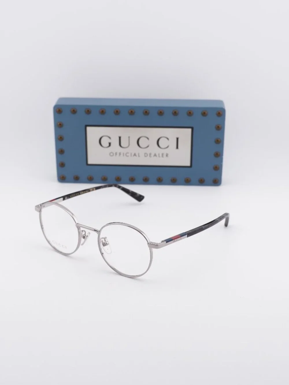 Gucci GG1966OK 003 Round Eyeglasses 51mm - Silver